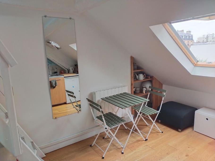 Studio Sous Les Toits Et Mezzanine - Vincennes Extérieur photo