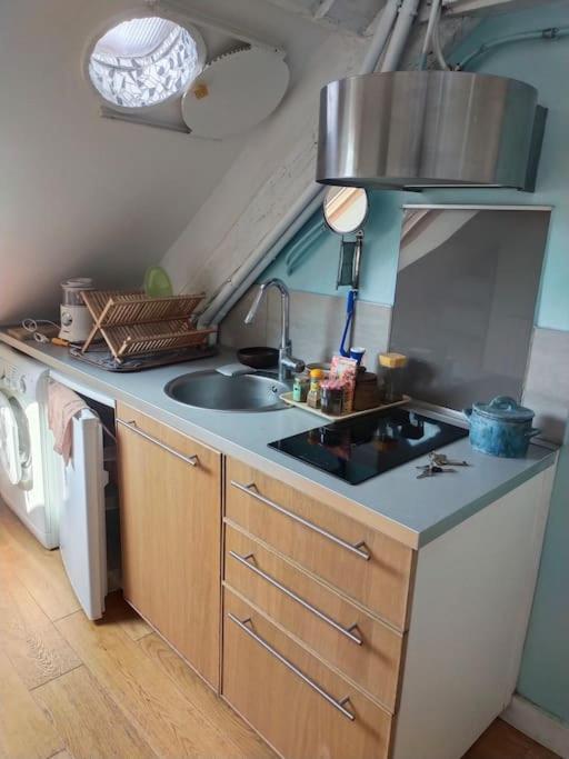 Studio Sous Les Toits Et Mezzanine - Vincennes Extérieur photo