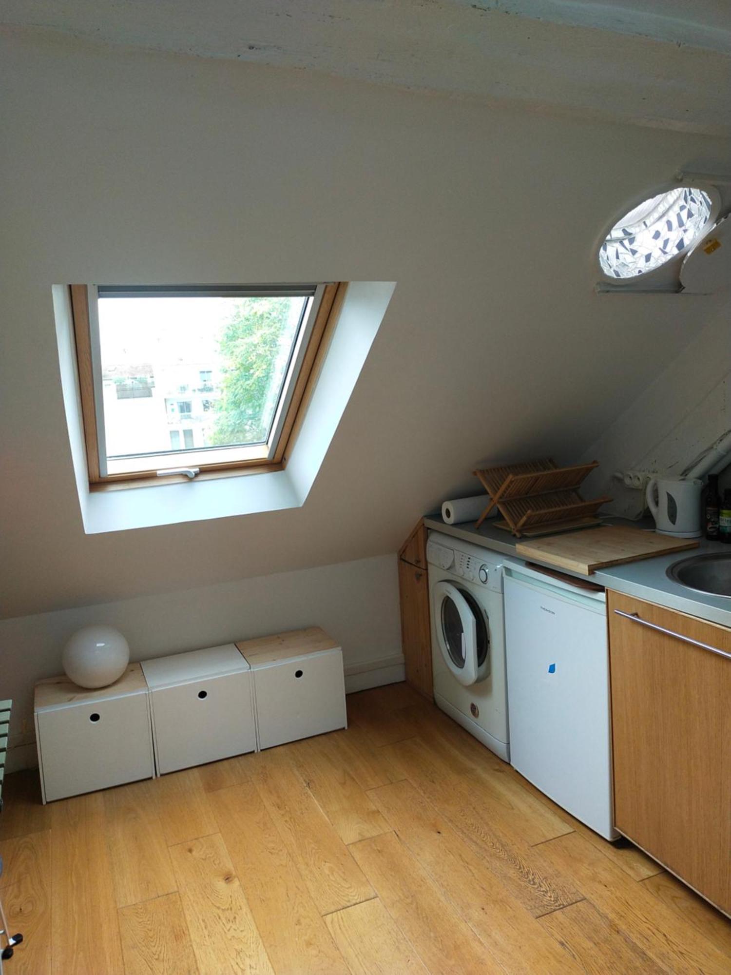 Studio Sous Les Toits Et Mezzanine - Vincennes Extérieur photo